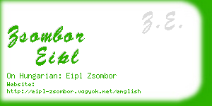 zsombor eipl business card